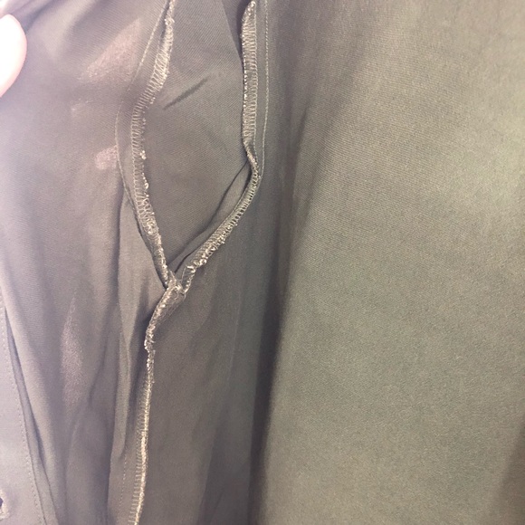 Madewell Long Sleeve Green Tunic Dress - Picture 8 of 8